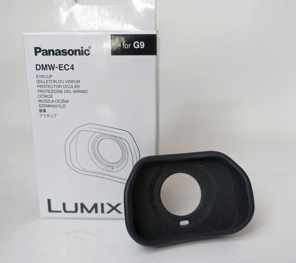 Panasonic Panasonic DMW-EC4GU-K Big Eye Cup for Lumix G9 - DMW-EC4GU-K