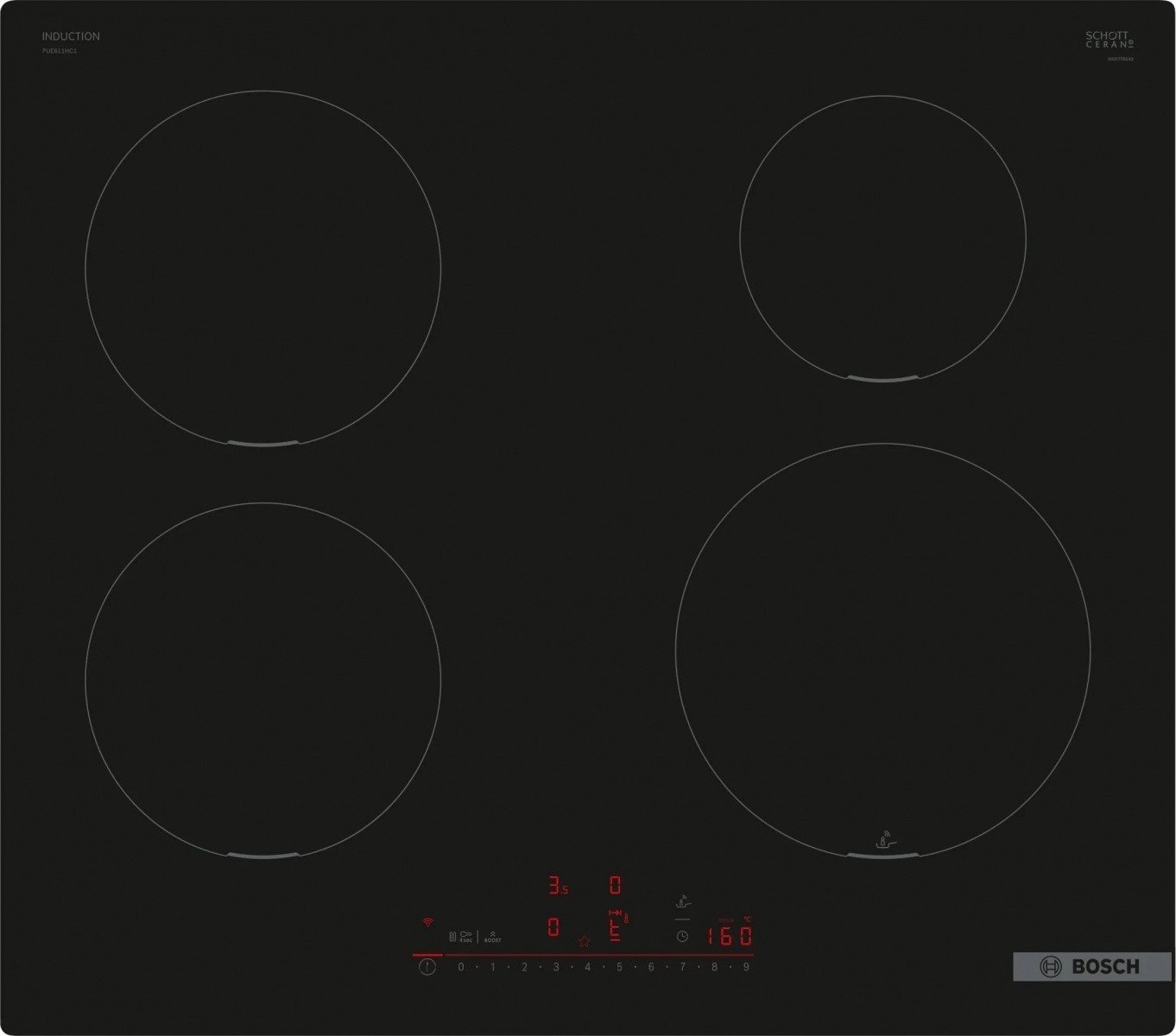 Płyta grzewcza Bosch PUE611HC1E