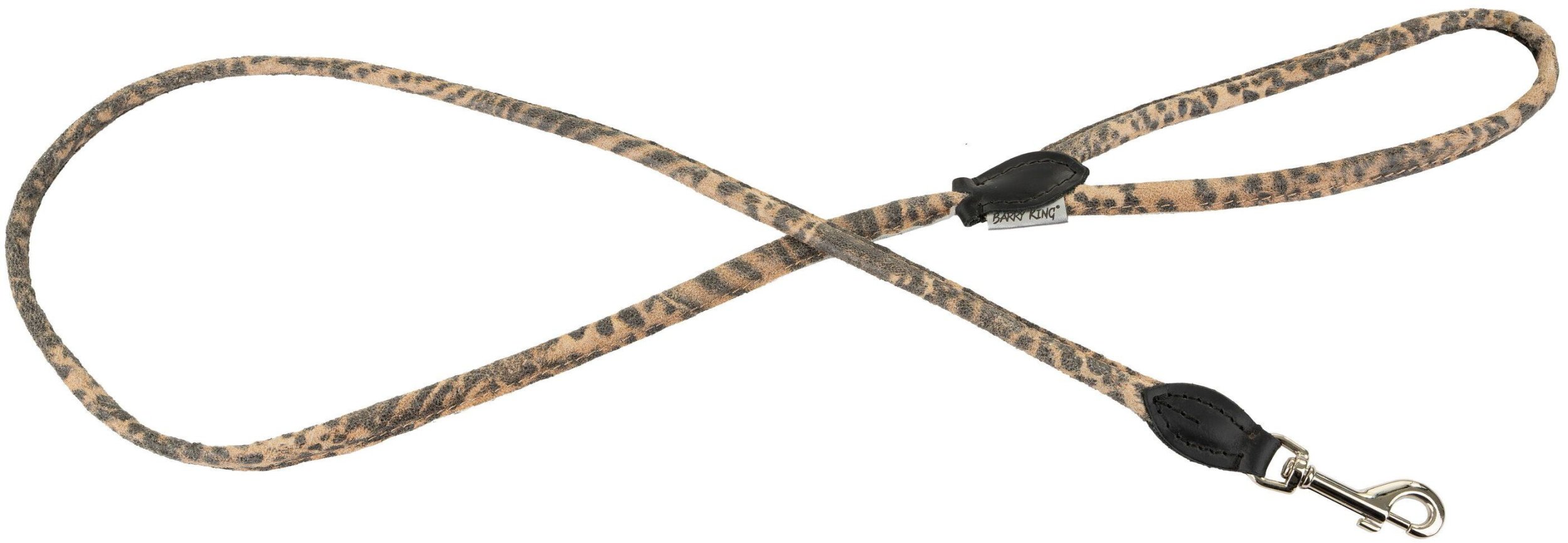 Smycz dla psa, wzór CHEETAH, okrągła 6mm /120cm