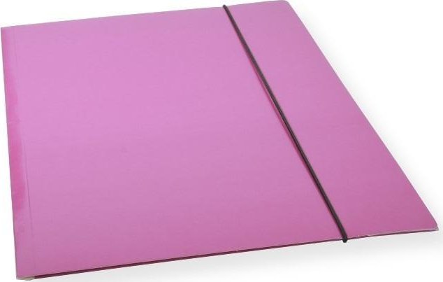 Teczka A4 z gumką lakier fioletowa 300gsm (10szt)