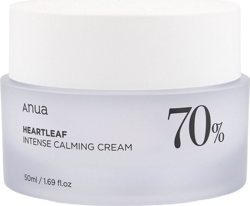 Anua Heartleaf 70% Intensywnie kojący krem do twarzy 50 ml