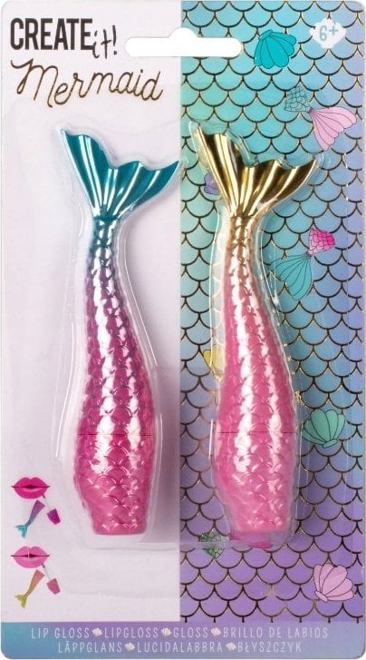 Teka Błyszczyk do ust Mermaid 2szt CREATE IT!