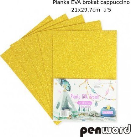 Penword PIANKA EVA BROKAT CAPPUCCINO 21X29, 7 a5 Penword