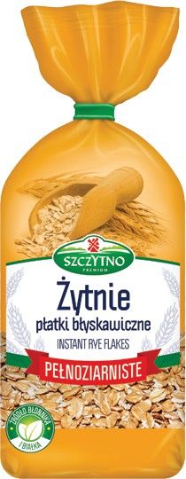 Melvit Płatki pełnoziarniste żytnie SZCZYTNO MELVIT 400g