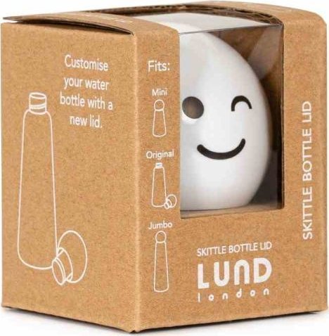 Lund Zakrętka wymienna do butelekSkittle biała Wink / Lund London