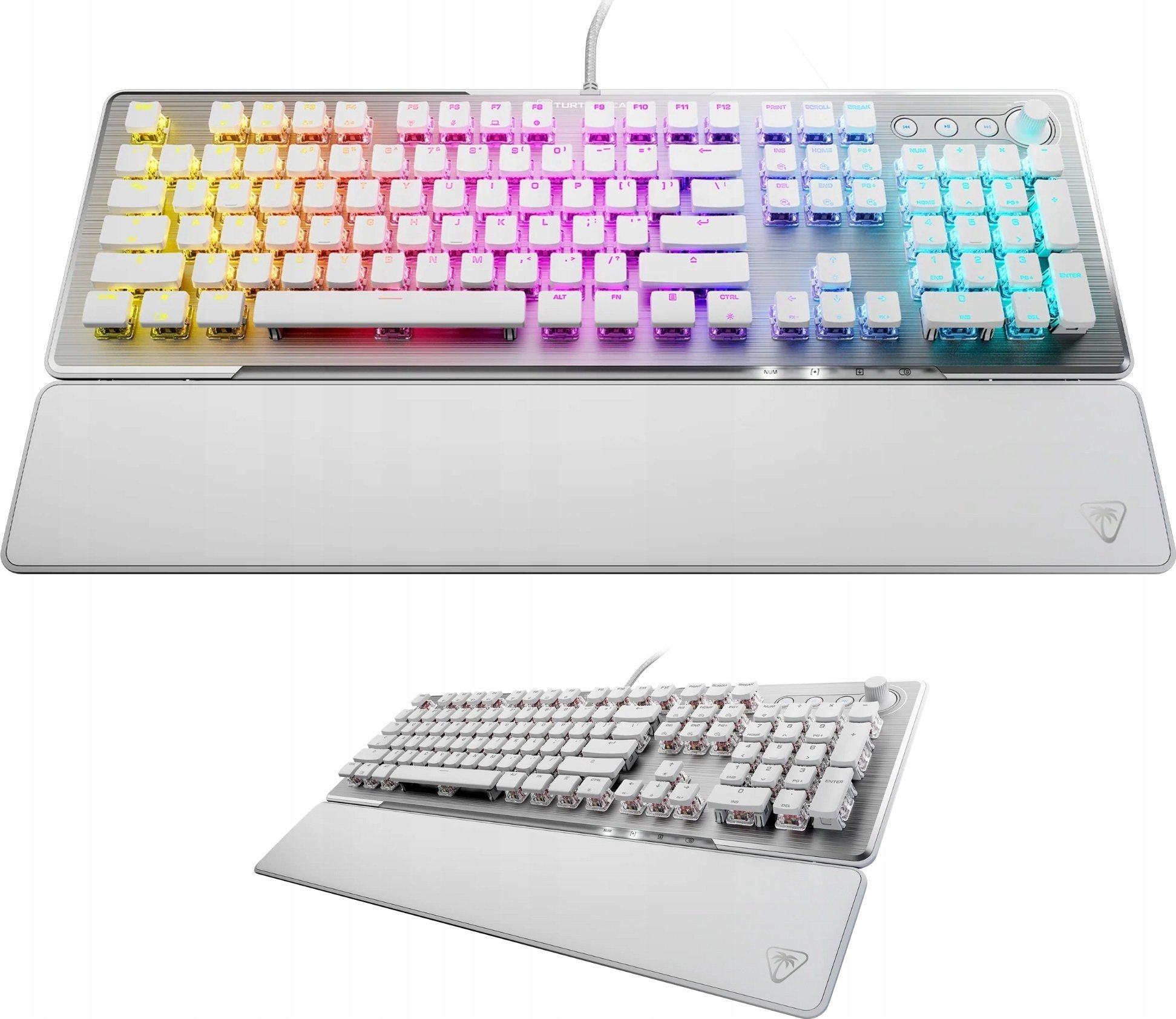 Klawiatura Hama KLAWIATURA MECHANICZNA VULCAN II BIAŁA