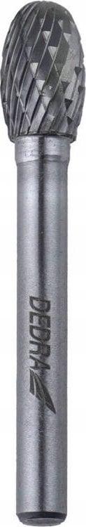 Dedra Frez trzpieniowy owalny E10x16mm, trzpień 6mm
