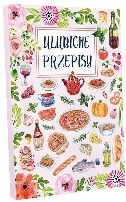 Przepiśnik. Ulubione przepisy różowy