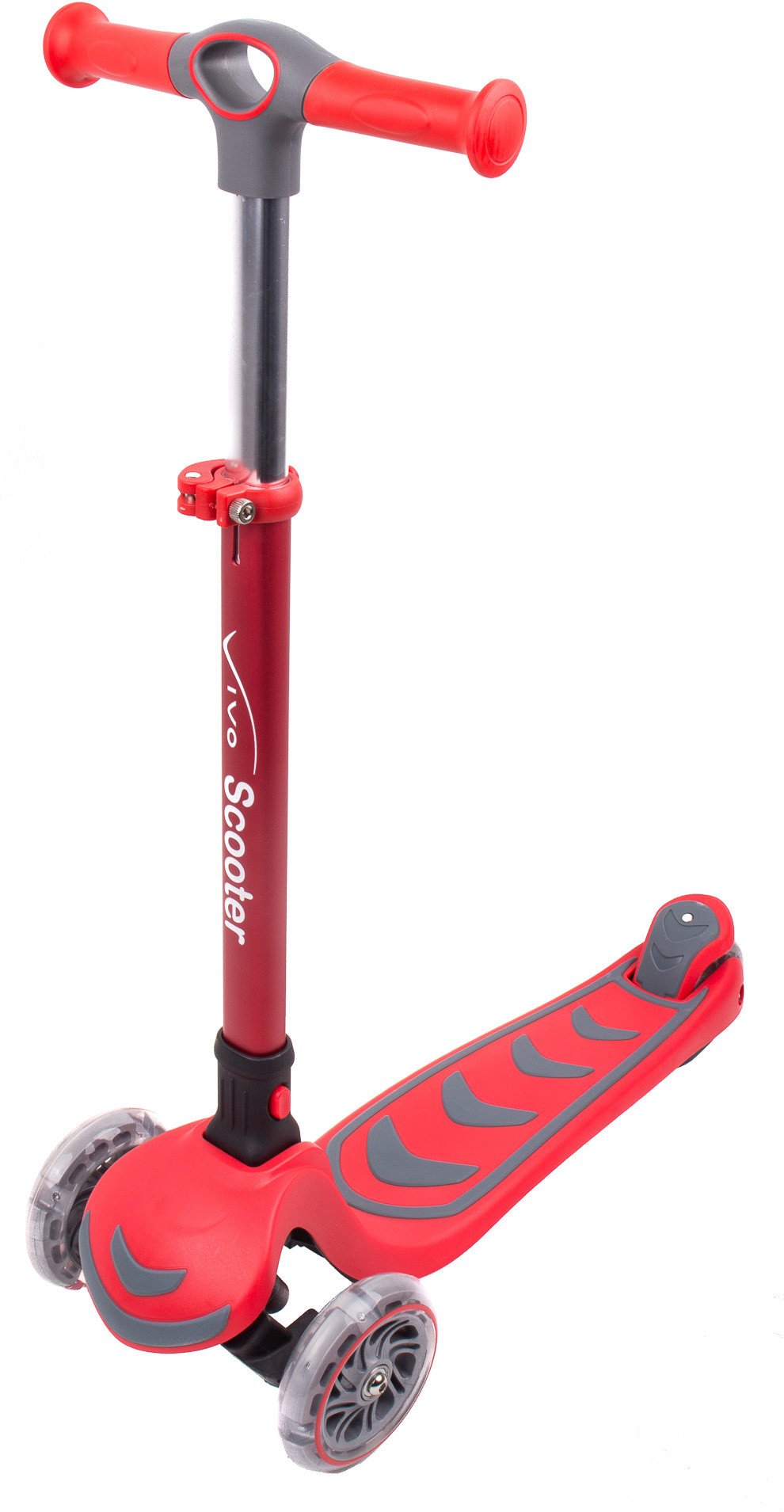 Hulajnoga Vivo 3-kołowa S6 red Uniwersalny