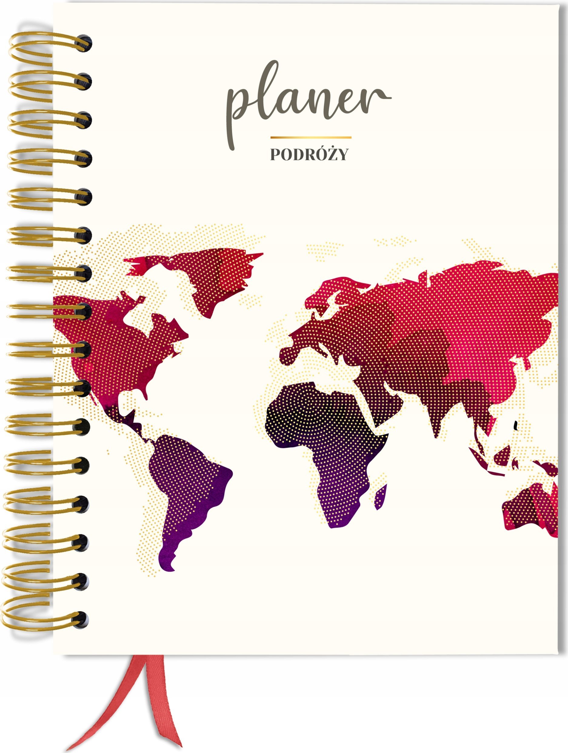 TadaPlanner Travelbook dziennik podróżnika TaDa Planner A5+ pamiętnik notes podróży