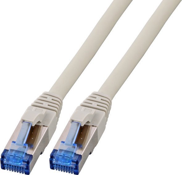 EFB RJ45 Patch Cable S/FTP, Cat.6A,Cat.7 RohCable TPE superflex, 30m, gray (K5525FGR.30)