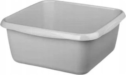 Galicja Miska plastikowa 11l kwadratowa szara uniwersalna