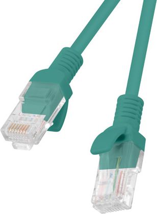 Lanberg Patchcord, Cat6, nieekranowany, 0.5m, zielony (PCU6-10CC-0050-G)