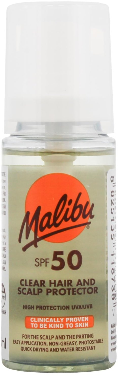 Malibu SPF50 Clear Hair & Scalp Protector 100ml