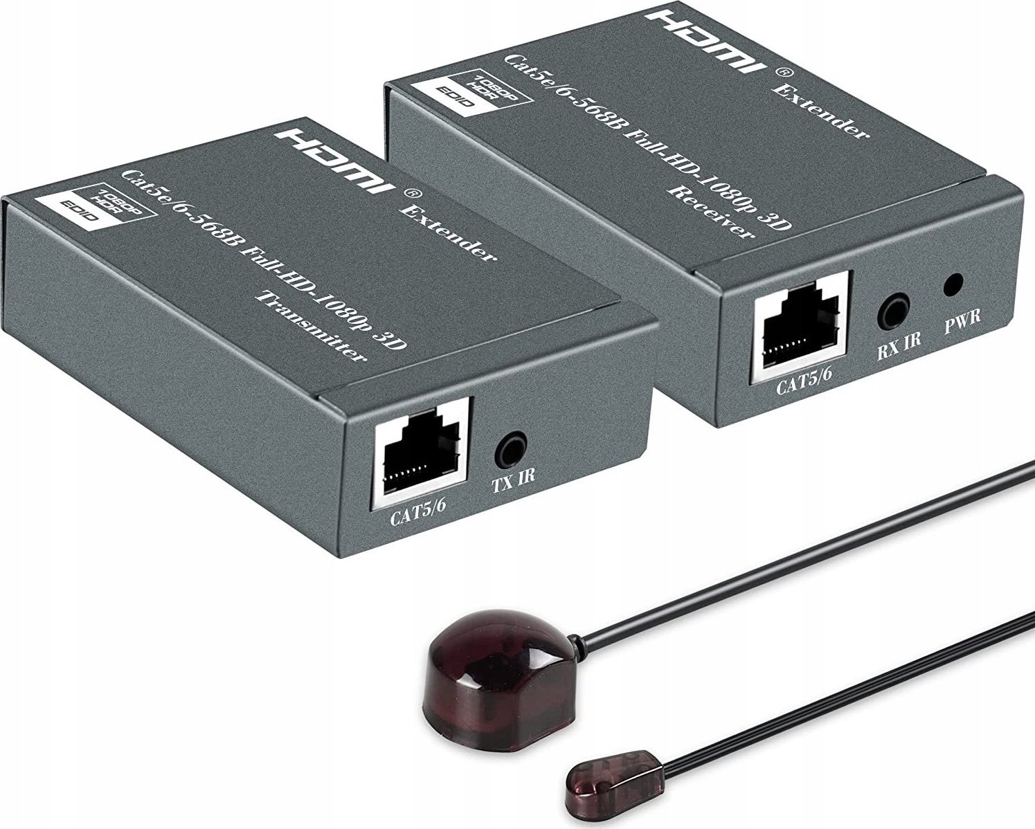 System przekazu sygnału AV Pawonik EXTENDER HDMI LAN PO SKRĘTCE RJ45 60M IR LOOPOUT