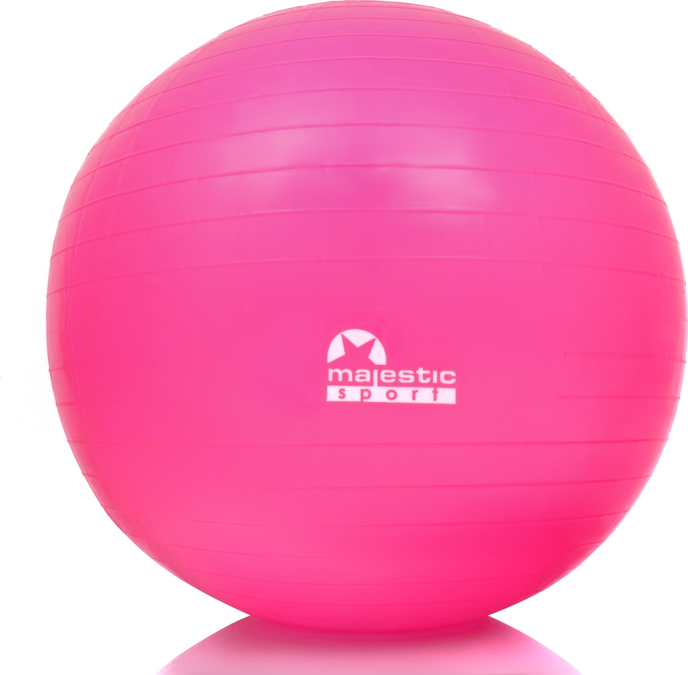 Piłka gimnastyczna Majestic Sport GYMball 55 cm różowa