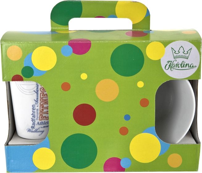 Karolina Garnitur śniadaniowy dla dzieci Fitness 3 el.