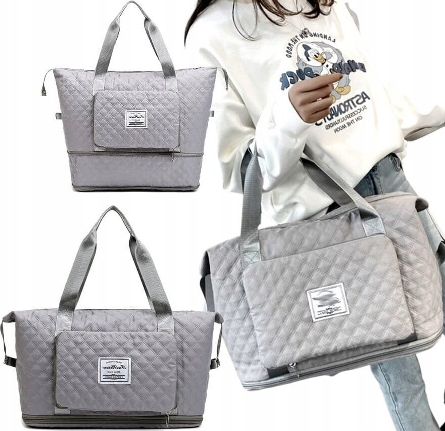 Korbi TORBA DO SAMOLOTU A4 BAGAŻ PODRĘCZNY SPORTOWA XL DUŻA TURYSTYCZNA DAMSKA