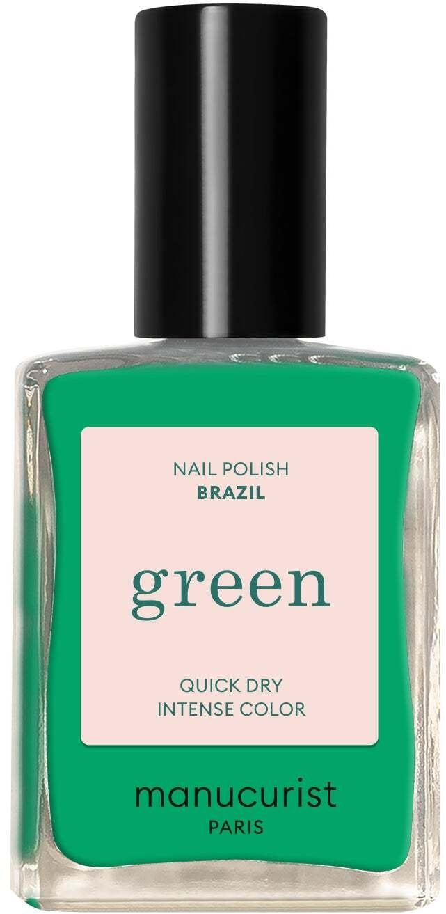 MANUCURIST_Green Nail Polish lakier do paznokci Brazil 15ml