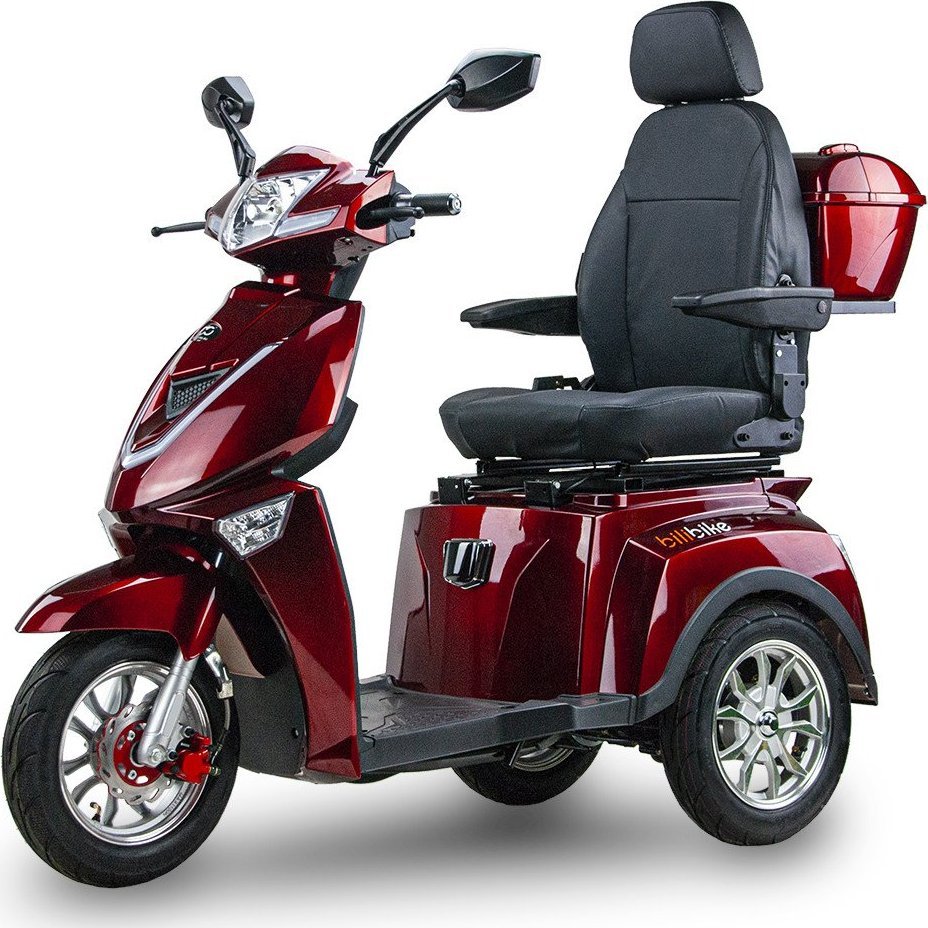 Bili Bike Skuter elektryczny BILI BIKE SHINO G4 LIT czerwony