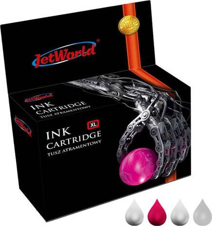 Tusz JetWorld Zgodny Tusz w butelce JetWorld JWI-H31MN zamiennik HP 31 1VU27A 70ml Magenta