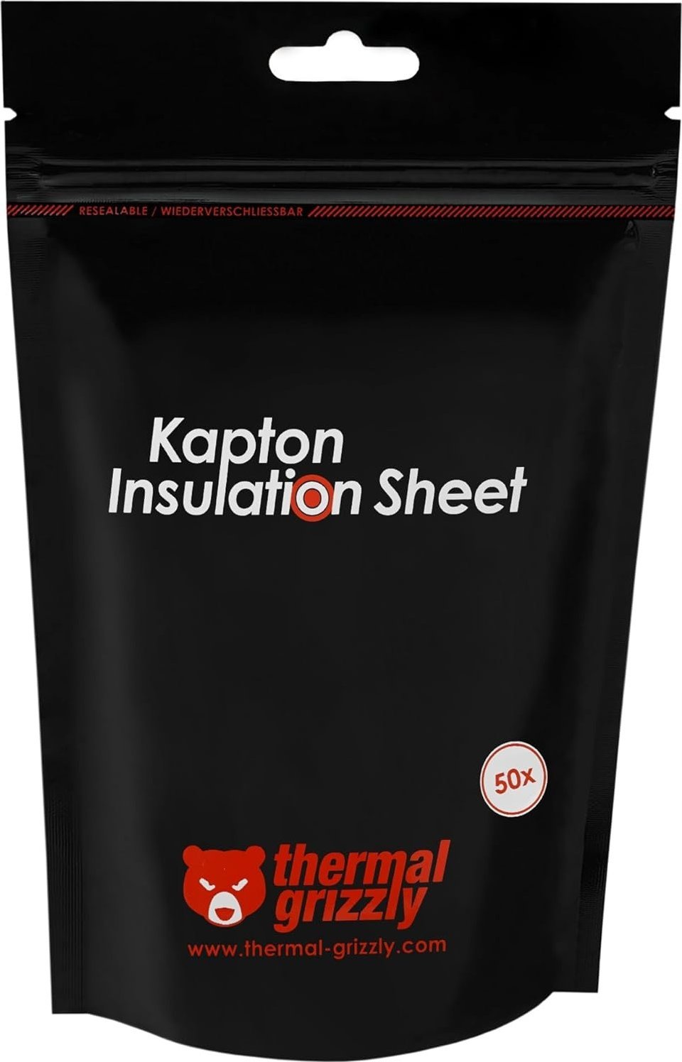 Thermal Grizzly Thermal Grizzly Kapton Insulation Sheet 10 x 60 mm