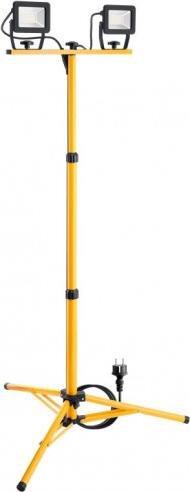 Goobay Reflektor konstrukcyjny LED ze statywem teleskopowym, 2 x 20 W