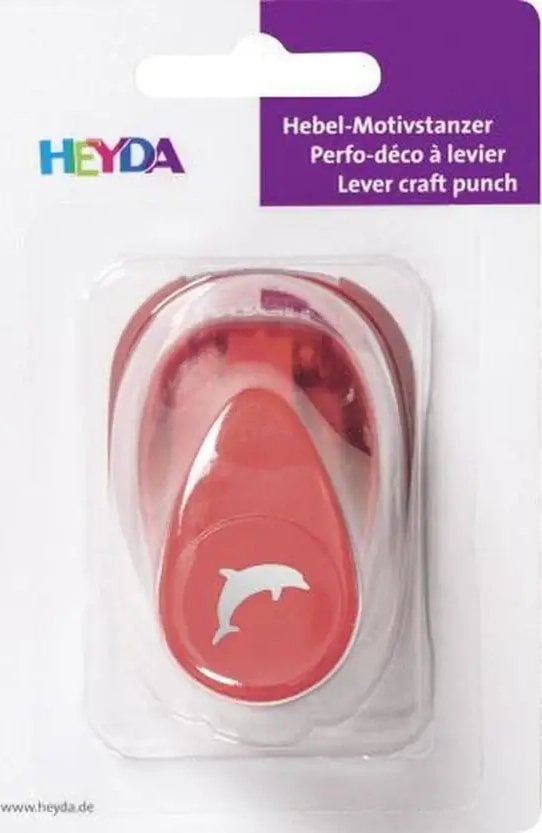 FANDY Heyda Dziurkacz ozdobny średni delfin 17mm