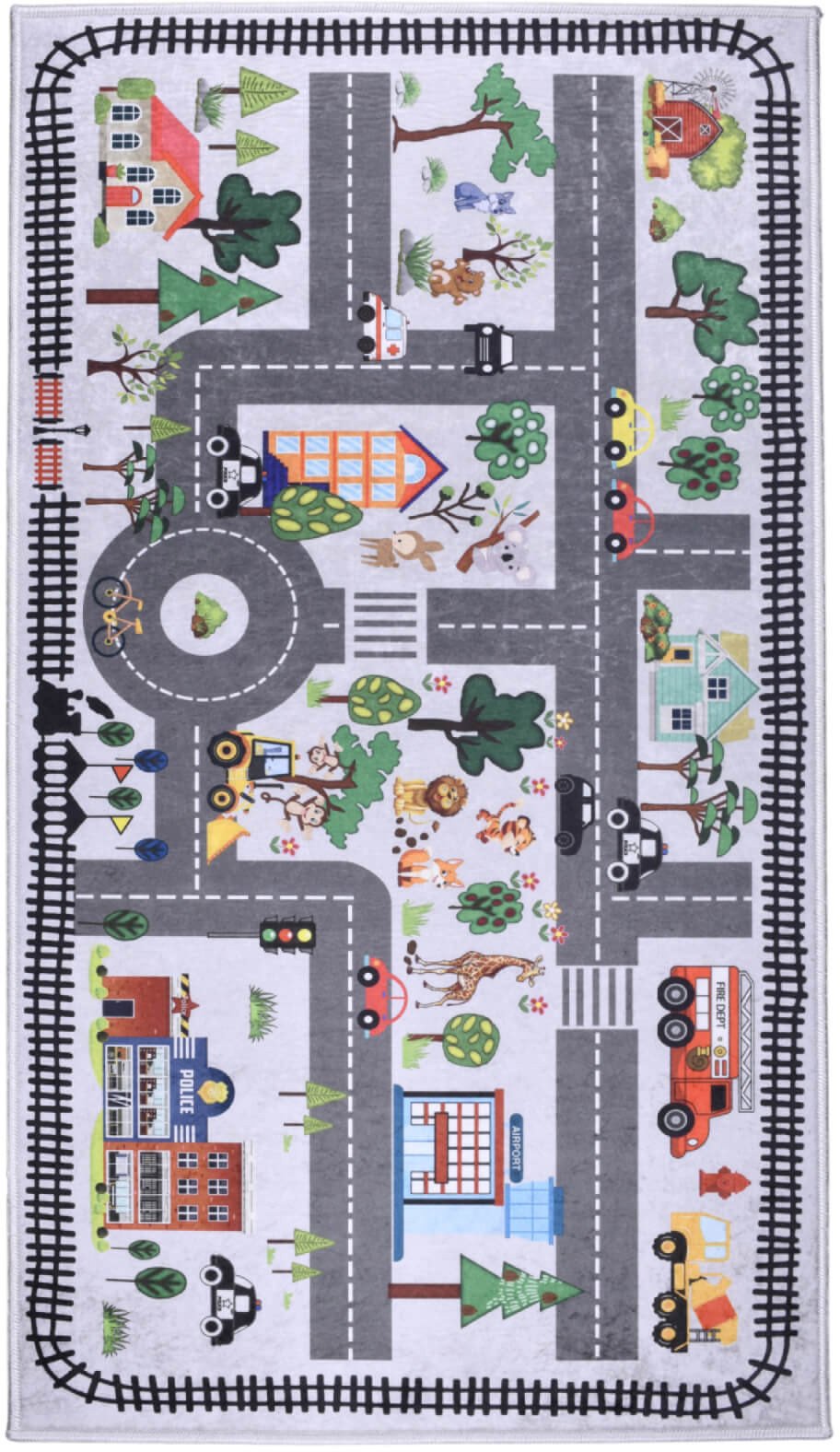 Dywan dziecięcy DROGI 120x180 NEW