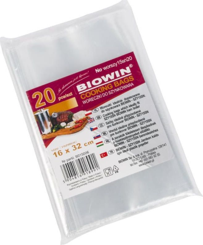 Biowin BIOWIN Woreczki do szynkowara 1,5kg - 20 szt.