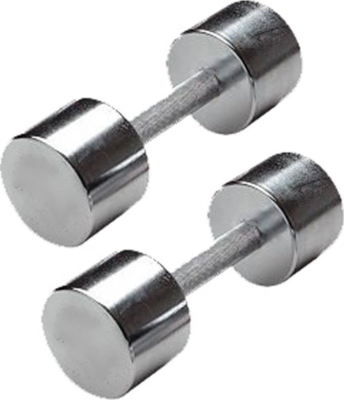 Spartan Chromowane Hantle Spartan 2 x 4 kg