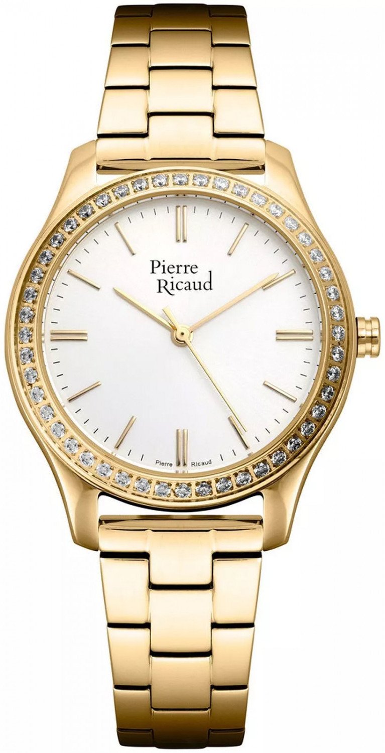 Zegarek damski Pierre Ricaud P22053.1113Q złoty