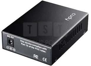 Cudy MC100SA-20 konwerter sieciowy 100 Mbit/s 1310 nm Pojedynczy Czarny