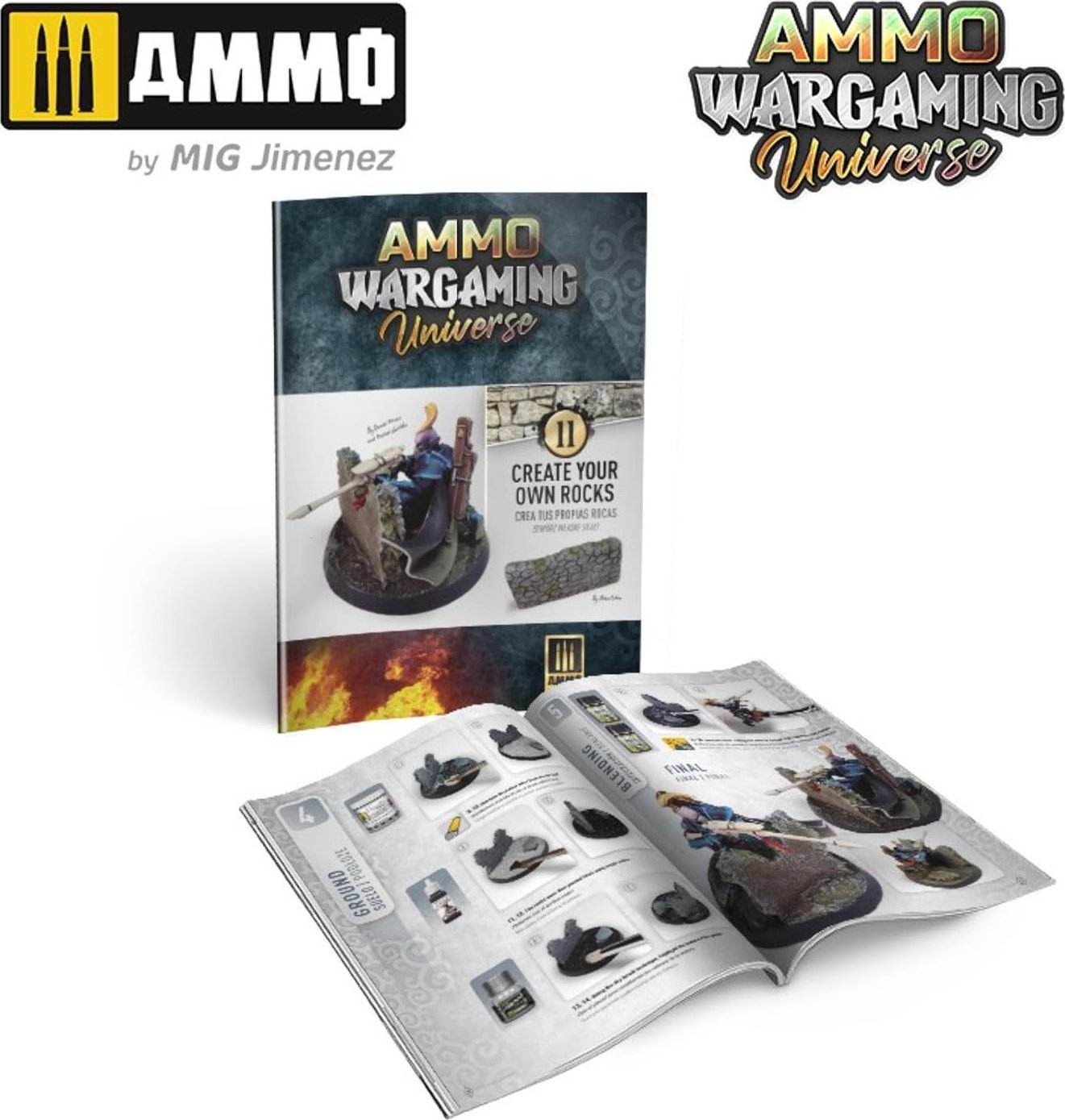 Vallejo Ammo: Ammo Wargaming Universe 11 - Create Your Own Rocks