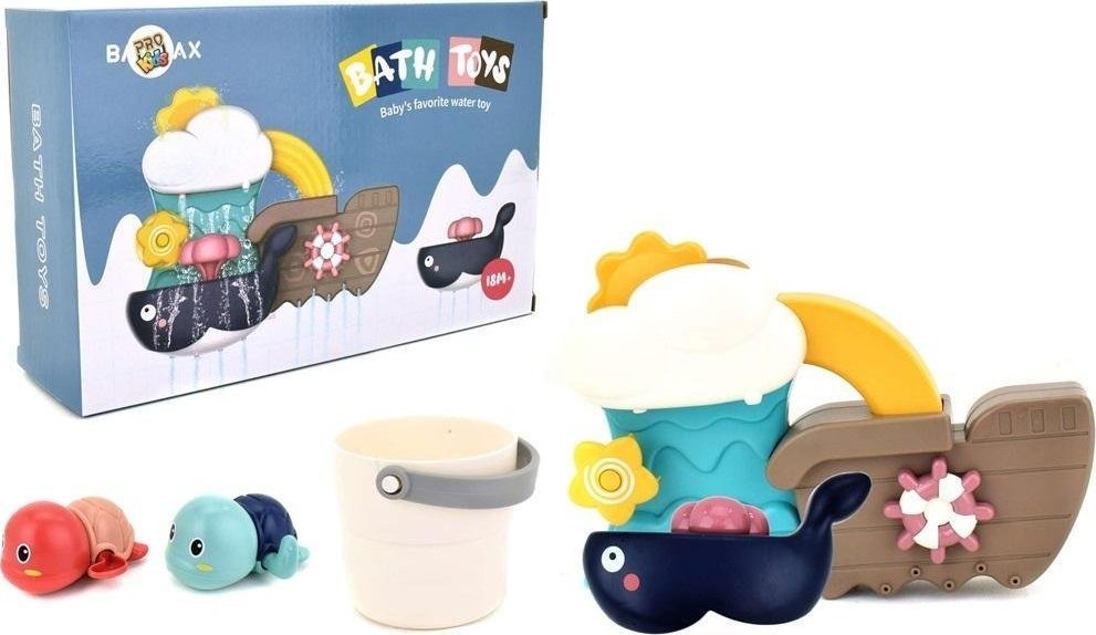 Pro Kids Zestaw do wanny - wieloryb do kąpieli