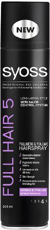 Schwarzkopf Syoss Full Hair 5D Lakier do włosów 300 ml