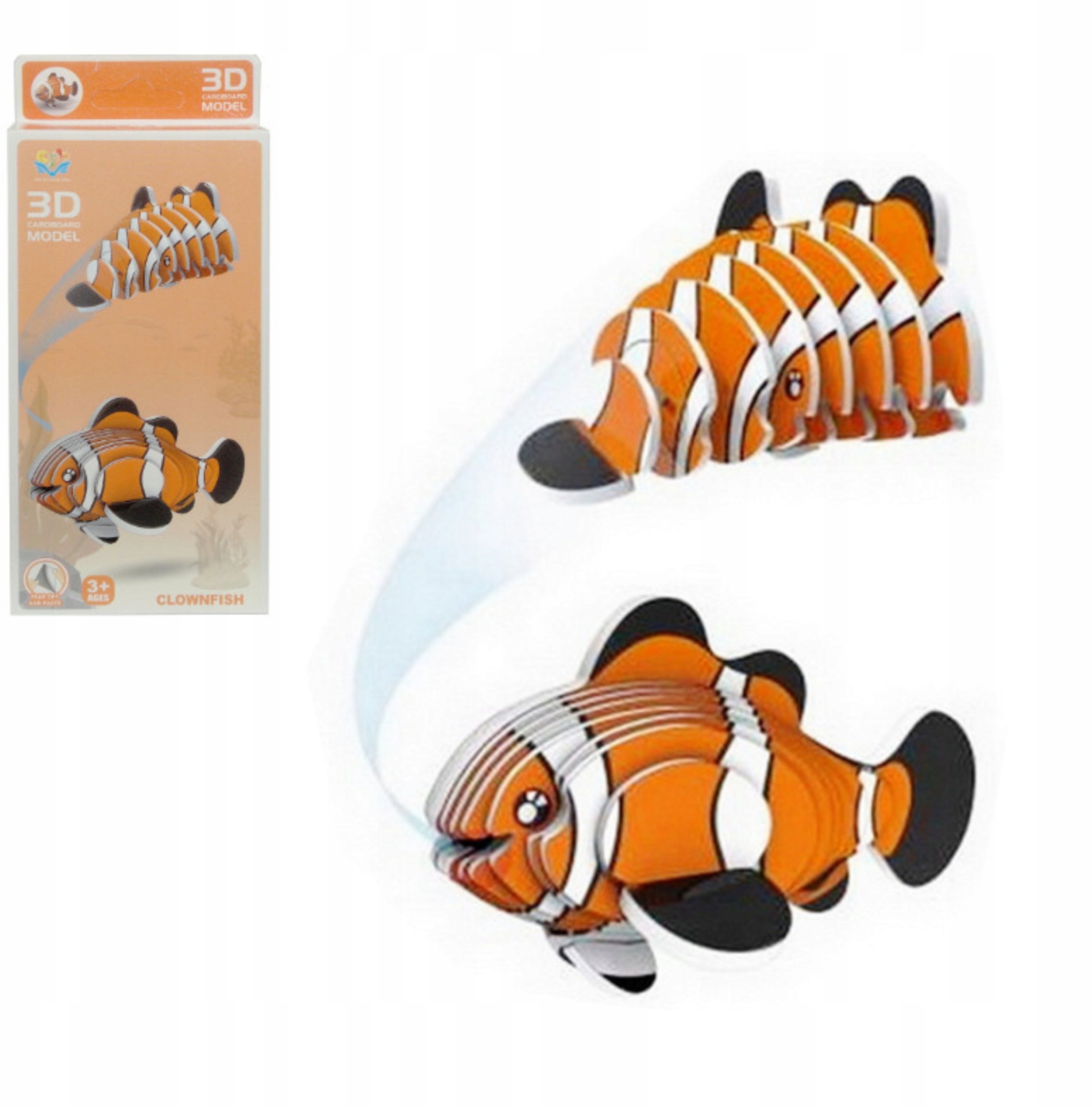 Swede Puzzle 3D ryba nemo