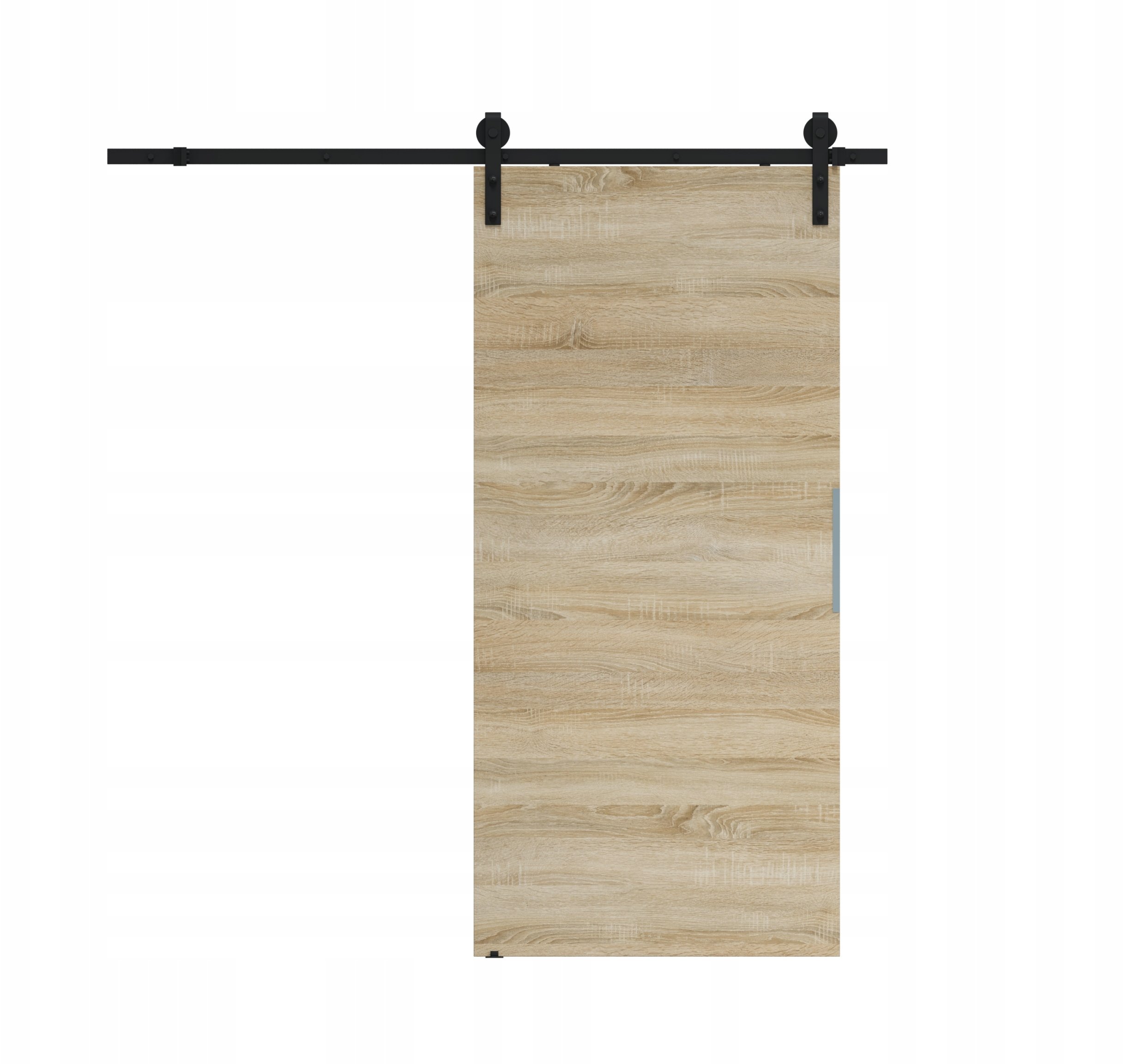 Homedoors Drzwi przesuwne 70 ścienne ALFA LOFT P 01 Dąb Sonoma 74+ system przesuwnego