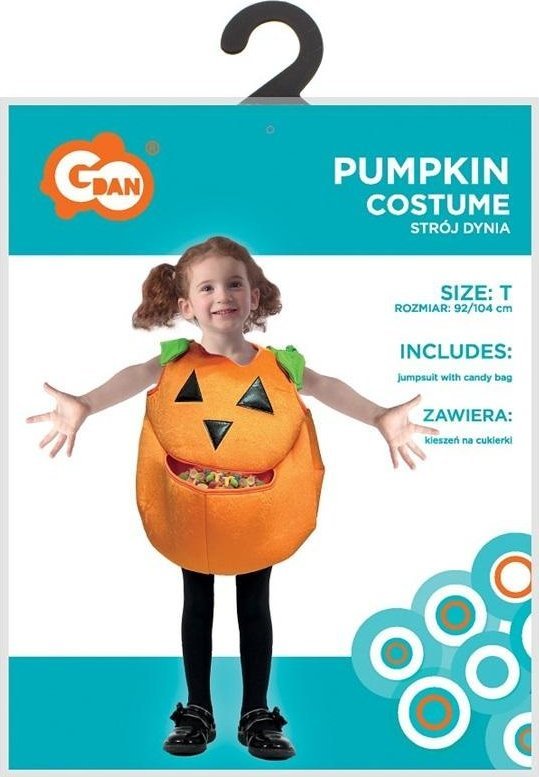 Strój dynia rom. 92/104 cm