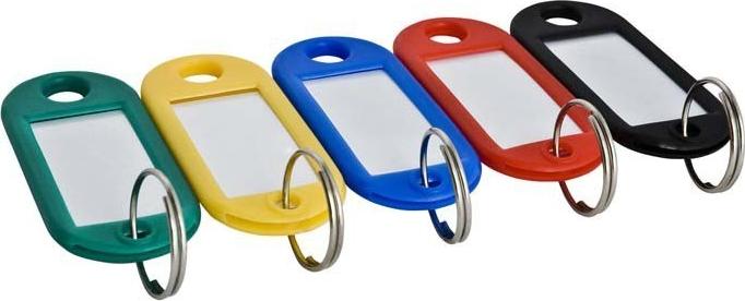 ZAWIESZKI DO KLUCZY 311060 JASNOCZERWONE [jm.STO] - KOL K311060