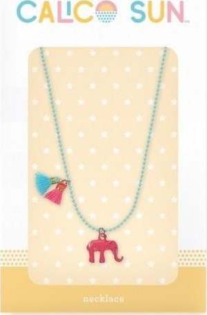 Kolorowe Baloniki Naszyjnik Zoey - Słoń
