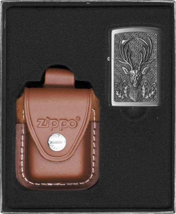 Zestaw ZIPPO Zapalniczka DEER Prezentowy No2