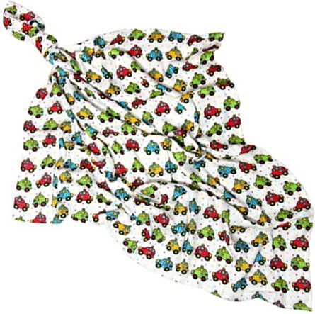 Texpol Pieluszka bambusowa 30x30 cm autka (TEX000167)