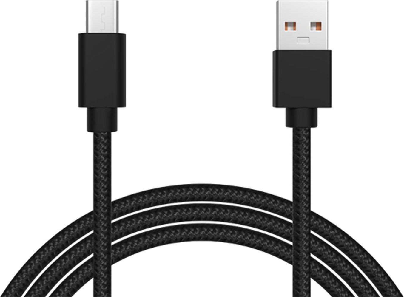 Kabel USB Blow USB-A - USB-C 1 m Czarny