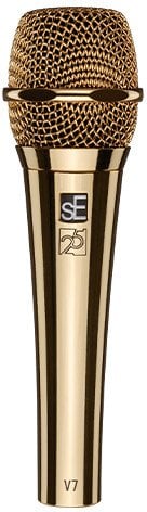 sE V7 G-25AE - Złoty dynamiczny mikrofon ręczny