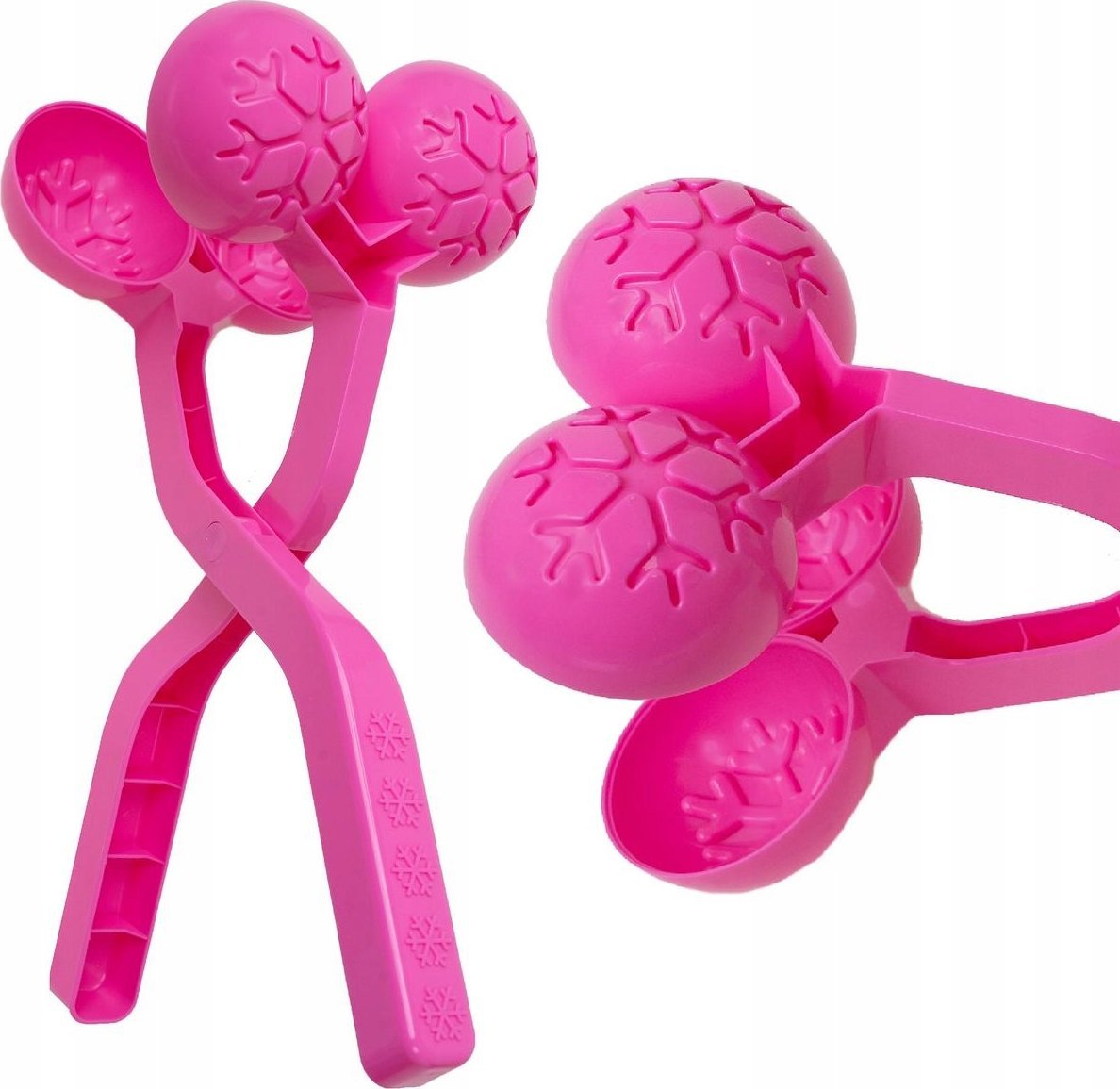 Enero ŚNIEŻKOMAT- SNOWBALL DO ROBIENIA KULEK ŚNIEŻNYCH PODWÓJNY RÓŻOWY 1064550