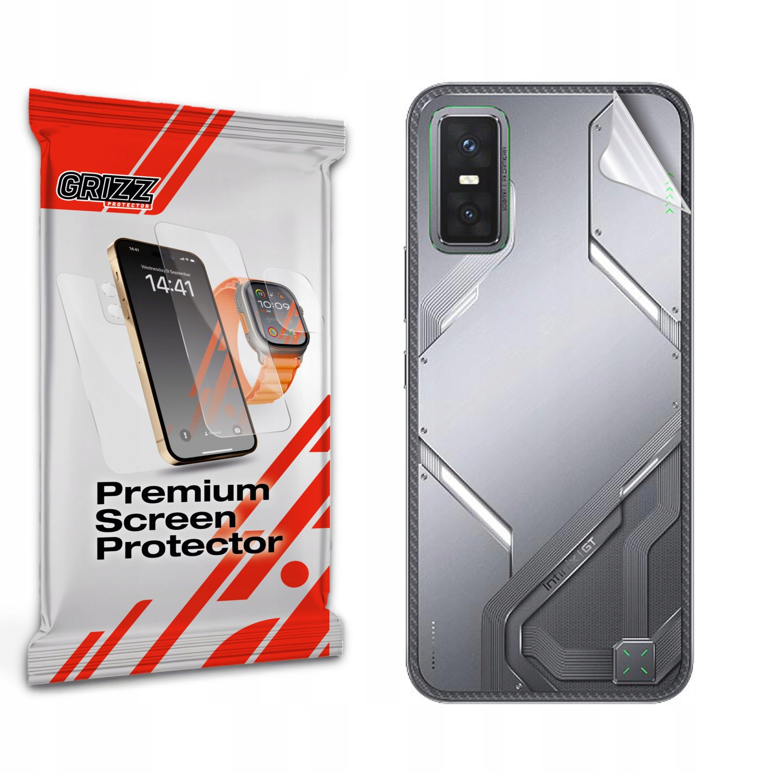 Folia na tył GrizzGlass SatinSkin do Infinix GT 30 Pro