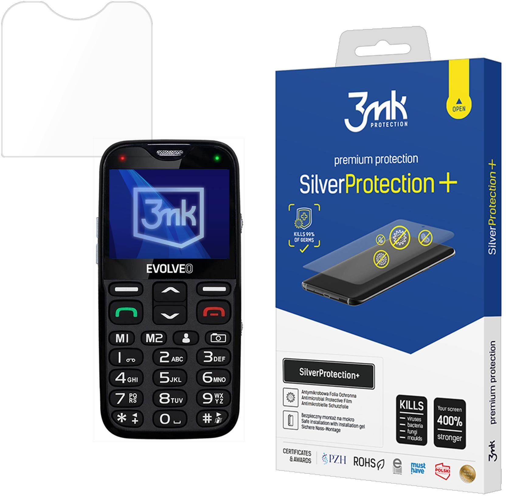 EVOLVEO EASYPHONE XG - 3MK SILVERPROTECTION+