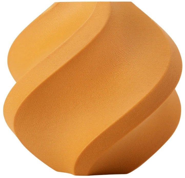 Filament Bambu Lab PLA Wood 1,75mm 1kg - w zestawie z wielorazową szpulą - Ochre Yellow}