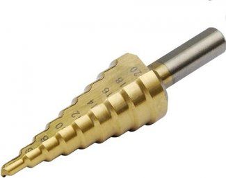 Wiertło Dedra stopniowe walcowe 4 6 10 12 14 16 8 18 20mm (WMST0420)